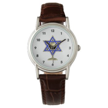 Jewish Star Watch by bonfirejewish at Zazzle