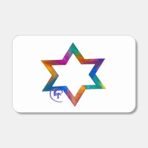 Jewish Star Watercolor Matchbox Matchboxes