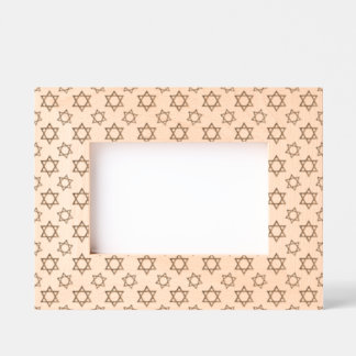 Jewish Stars Design Engraved Frames