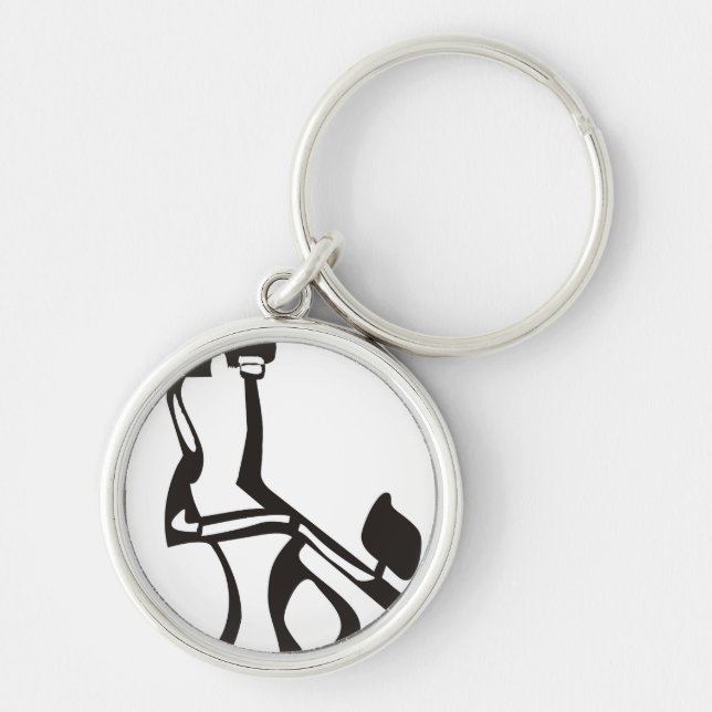 Jewish Tango Keychain (Front)
