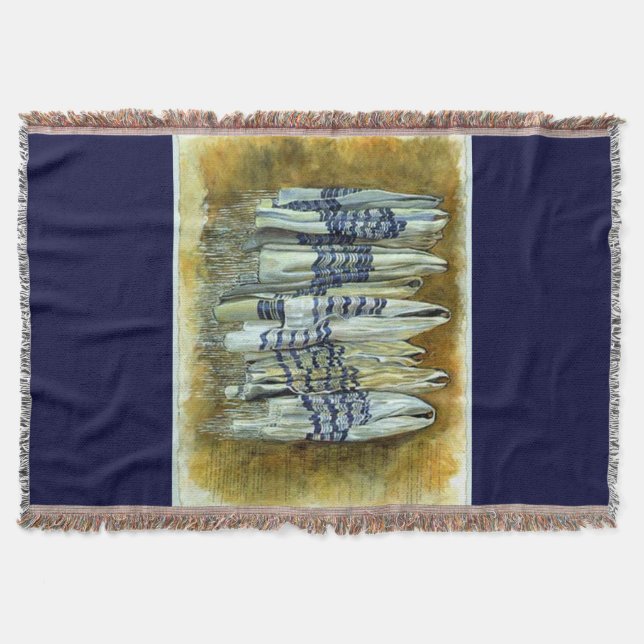jewish  throw throw blanket (Front)