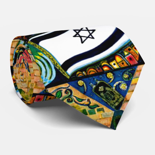 jewish tie (Rolled)