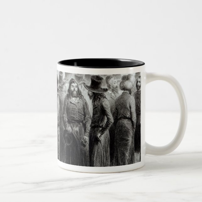 Jewish Traders and Merchants Two-Tone Coffee Mug (Right)