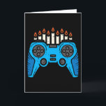 Jewish Video Game Gamer Hanukkah Chanukah Men Boy  Card<br><div class="desc">Jewish Video Game Gamer Hanukkah Chanukah Men Boy Youth Kids 1</div>