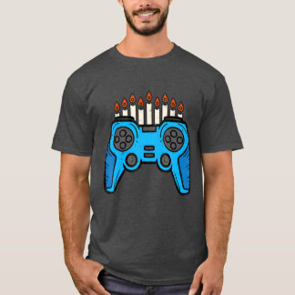 Jewish Video Game Hanukkah Chanukah friend retro T-Shirt