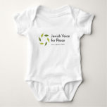 Jewish Voice For Peace Baby One Piece Bodysuit at Zazzle