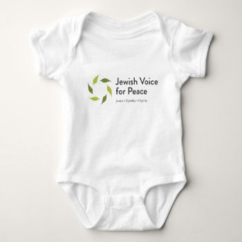 Jewish Voice For Peace Baby One Piece Bodysuit by JVPgear at Zazzle
