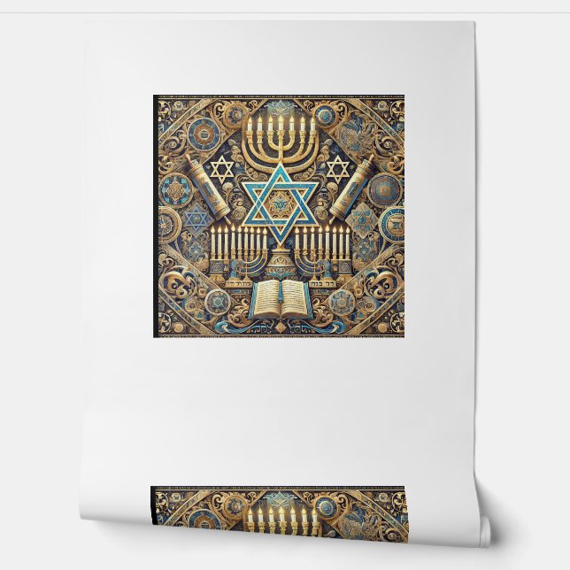 Jewish wallpaper star of david (Unrolling)