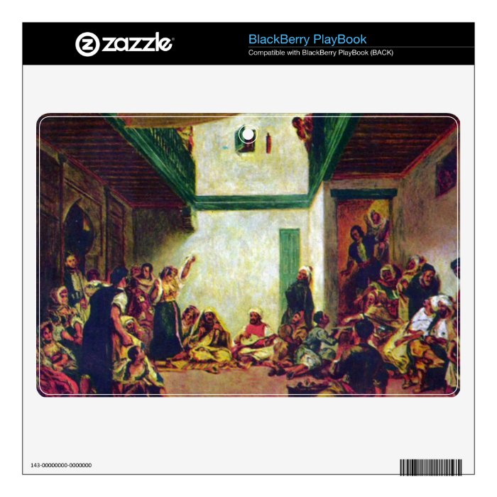 Jewish wedding (after Delacroix) by Pierre Renoir BlackBerry PlayBook Skin