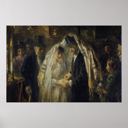 Jewish Wedding oil painting by Thomas Anshutz Post Poster