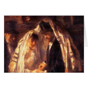 Jewish Wedding - Vintage Art by Israëls