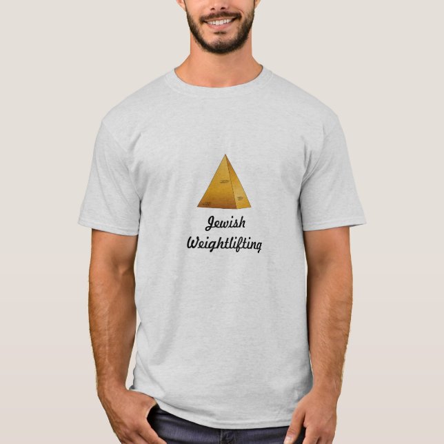 Jewish Weightlifting T-Shirt (Front)