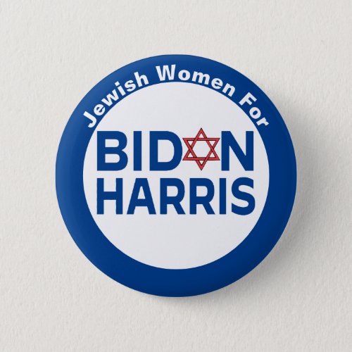 Jewish Women for Biden Harris Button