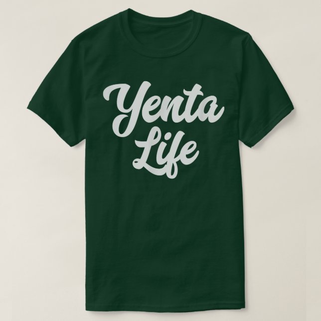 Jewish Yenta Life Yenta Hanukkah Passover Mother' T-Shirt (Design Front)