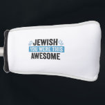 Jewish You Were This Awesome Funny Hanukkah Gift  Golf Head Cover<br><div class="desc">funny, hanukkah, jewish, jew, holiday, matzo, honey, birthday, gift, bee, </div>