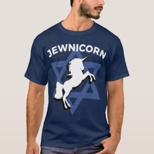 Jewnicorn Funny Jewish Hanukkah Gift T-Shirt