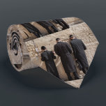 Jews Davening at the Kotel Neck Tie<br><div class="desc">This religious neck tie features Jews davening or praying at the Kotel or Western Wall. Moshiach Now!</div>
