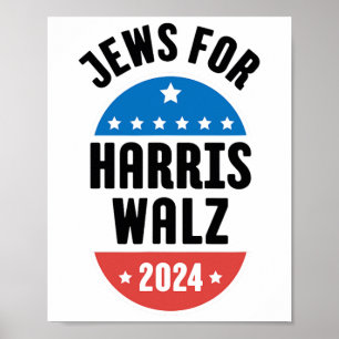Jews For Harris Wheimer 2024 Poster