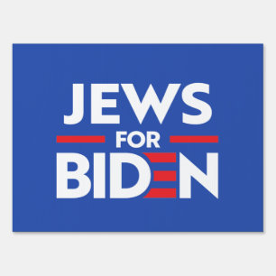 JEWS FOR JOE BIDEN SIGN