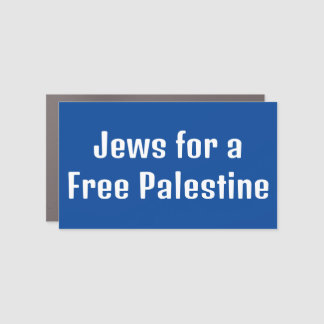 Jews for Palestine Car Magnet