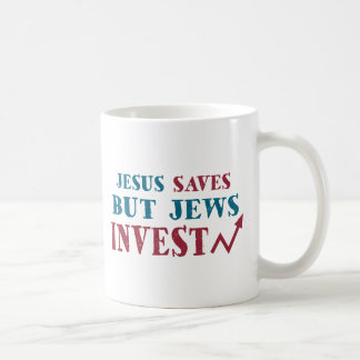 Jews Invest - Jewish finance humor Coffee Mug