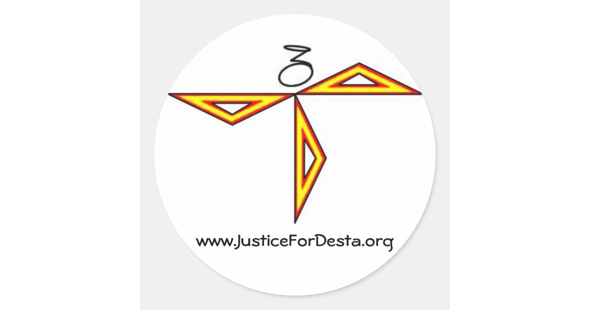 JFD Sheet of Round Stickers | Zazzle