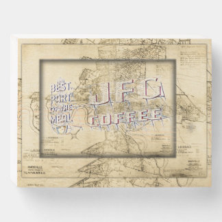 JFG Coffee Knoxville Wooden Box Sign