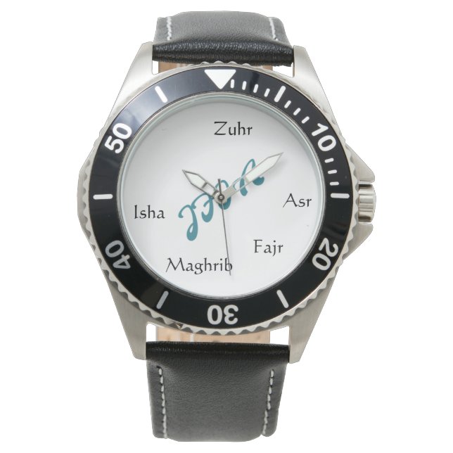 JFIA Tazkir Collection Mens Leather Watch (Front)
