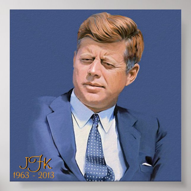 JFK 1963 - 2013 POSTER (Front)