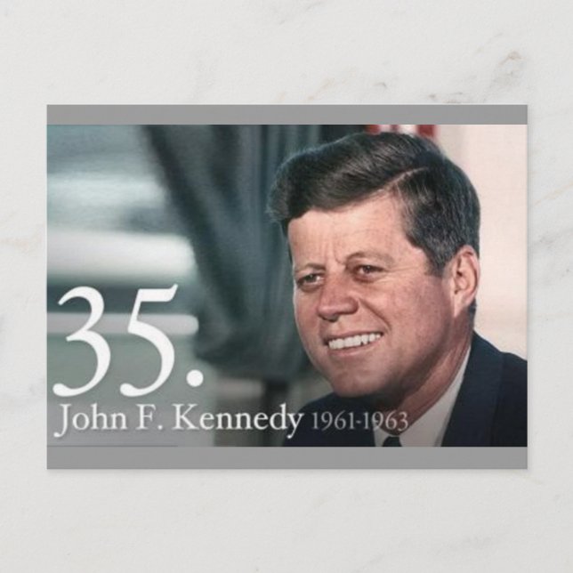 JFK 35 POSTCARD (Front)