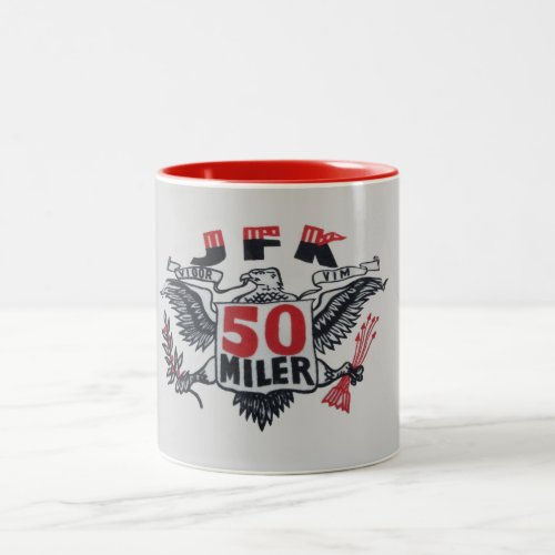 JFK 50 Miler Logo Two_Tone Coffee Mug