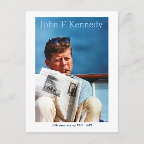 JFK 50th Anniversary Postcard