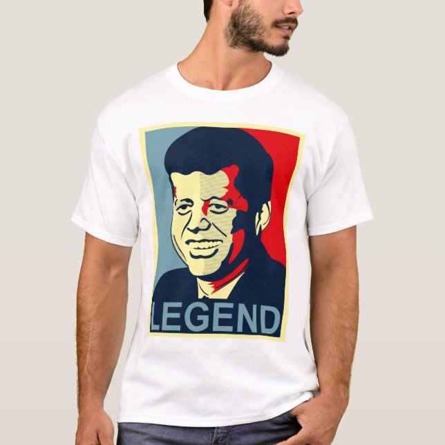 jfk, a true legend T-Shirt (Front)