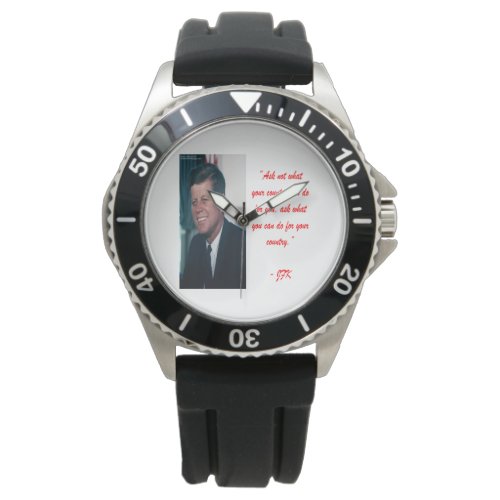 JFK  Ask Not Quote Watches