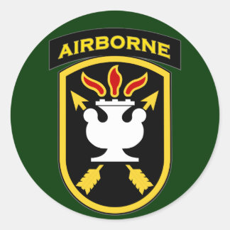 JFK Center for Special Warfare and School Classic Round Sticker