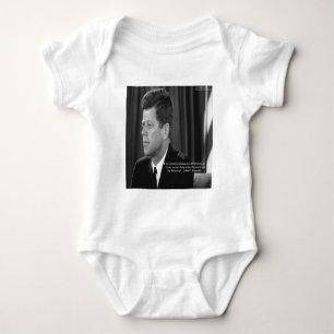 JFK Difference/Diversity Quote Baby Bodysuit