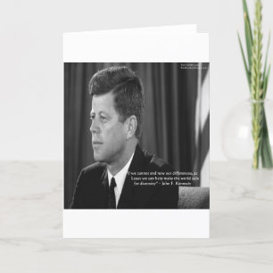 JFK Difference/Diversity Quote Card