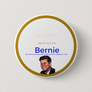 JFK for Bernie Sanders Button