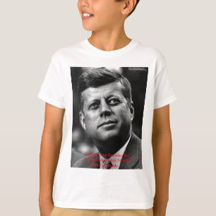 JFK "Forgive Not Forget" Wisdom Quote Gifts & Card T-Shirt