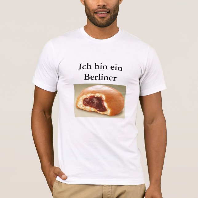 JFK, Ich bin ein Berliner T-Shirt (Front)