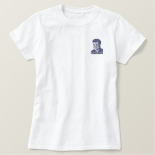 JFK illustrated Embroidered Shirt