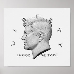 JFK - In God We Trust Poster