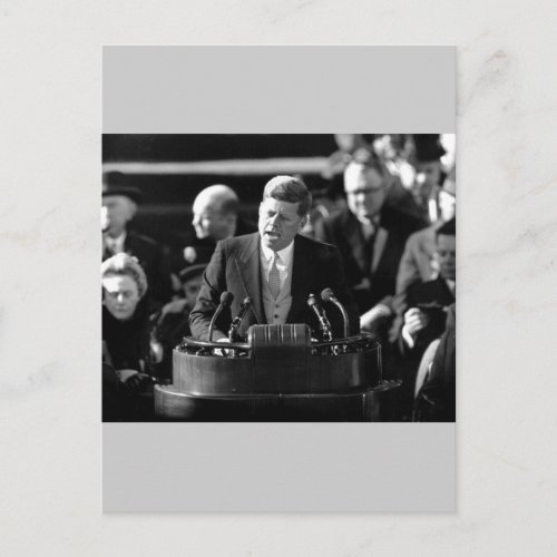 JFK Inauguration Postcard
