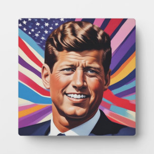 JFK John F. Kennedy Motivational Inspiration Plaque