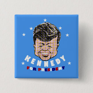 JFK: Kennedy for President Button