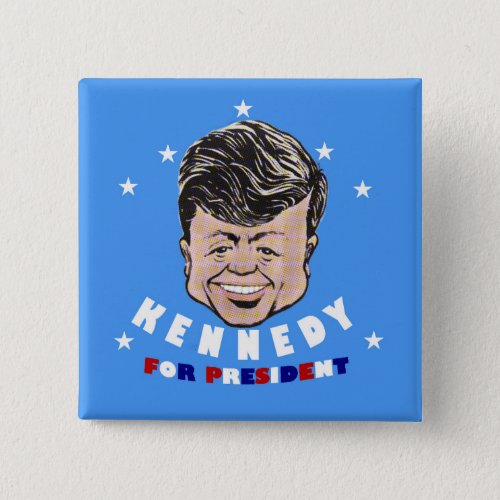 JFK Kennedy for President Button