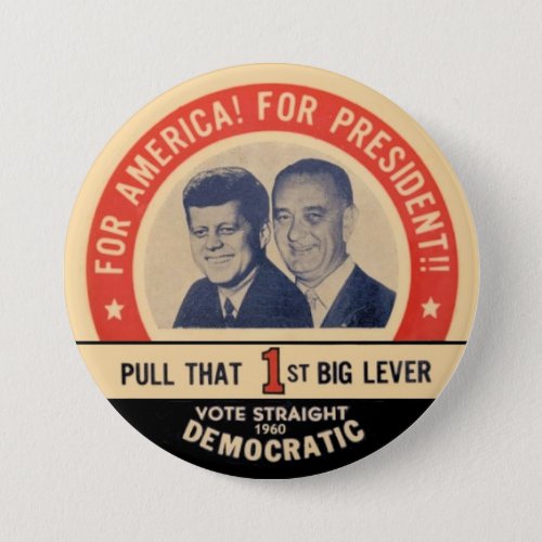 JFK Memorial pin 1960