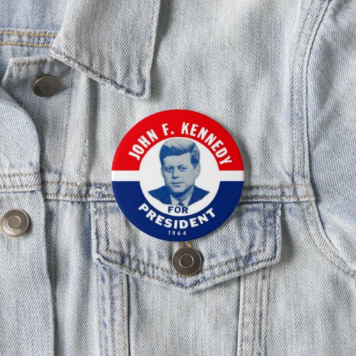 JFK Memorial Pin 1964 | Zazzle