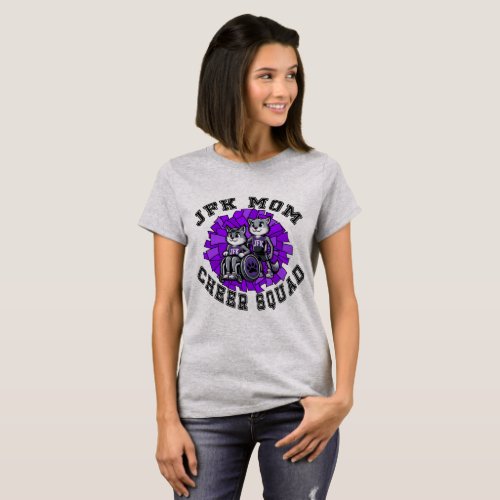 JFK Mom Cheer Squad T_Shirt