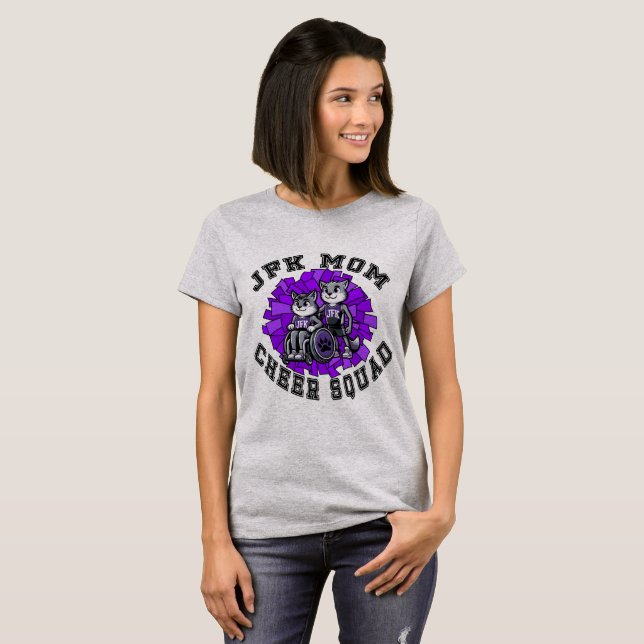 JFK Mom Cheer Squad T-Shirt (Front Full)